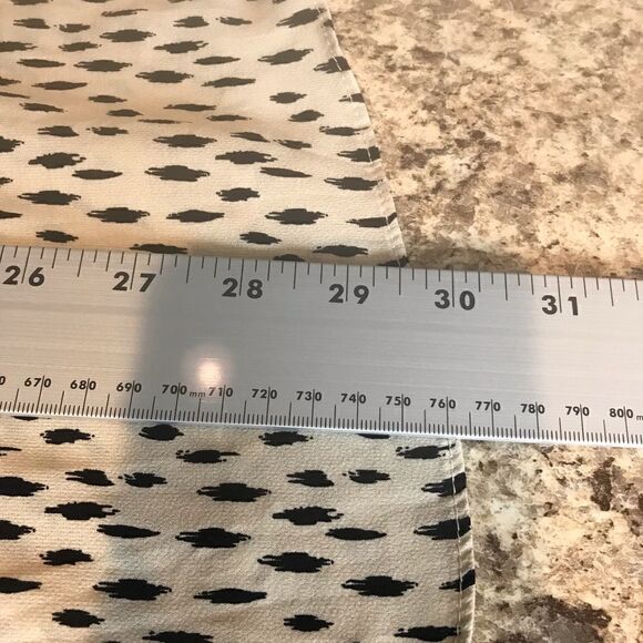 Nasty Gal Size 2 Midi Dress Ruffle Front Abstract - Picture 5 of 10